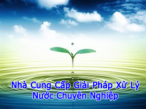 hay su dung nuoc mot cach hop ly nhat
