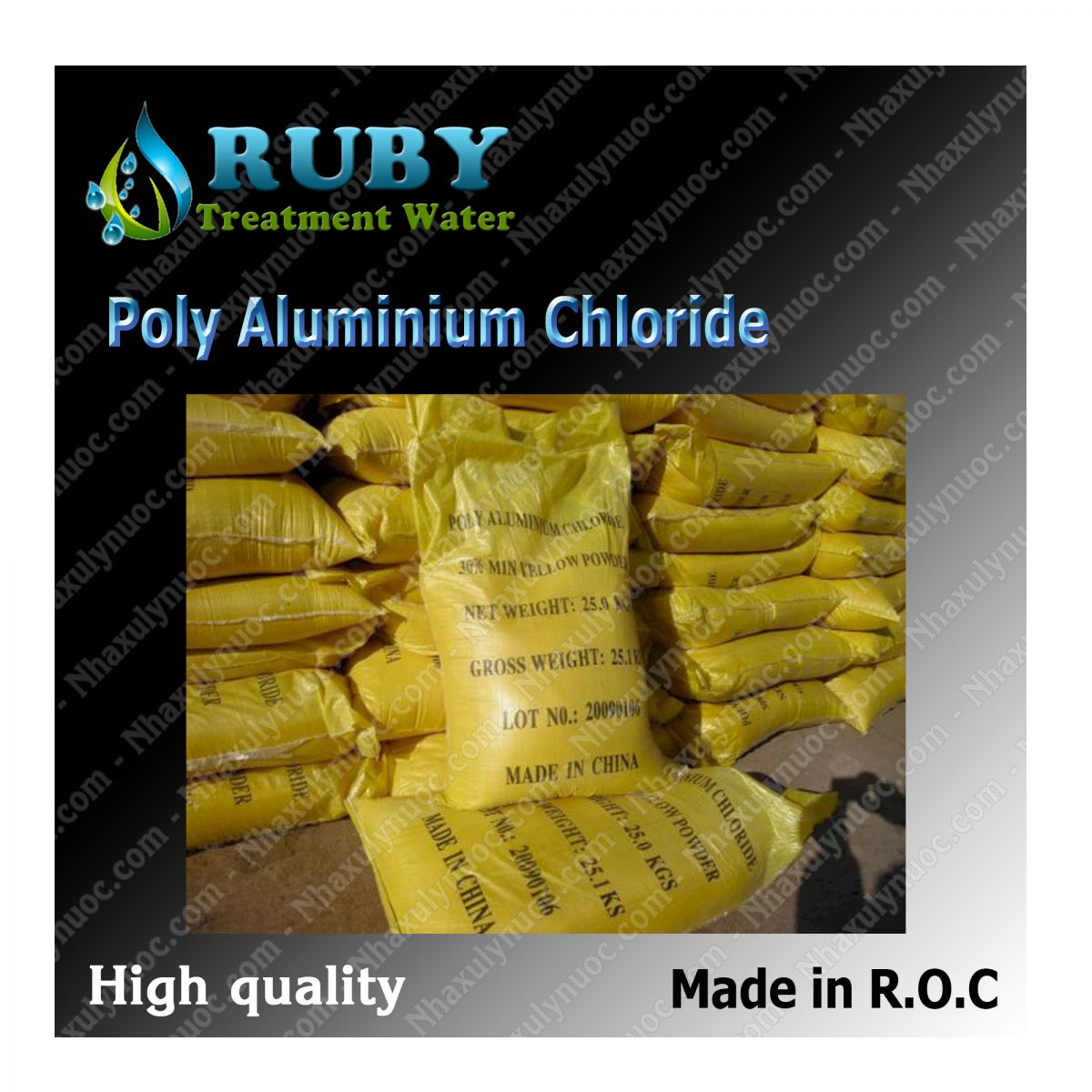 Chứng Nhận Phân Tích Poly Aluminium Chloride PAC 31%